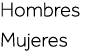 Hombres Mujeres