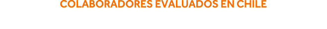Colaboradores evaluados en Chile