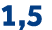 1,5