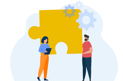 Tiny business people passed standard quality control isolated flat vector illustration  Cartoon document standardization industry  ISO system and international certification concept